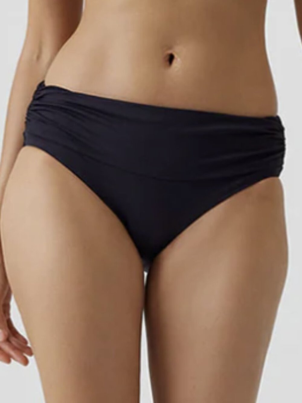 Melissa Odabash Belair Bikini Bottom Black Size M NWOT